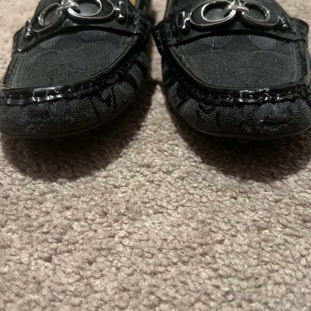 Coach black flats. Size 7.5 - Picture 3 of 8